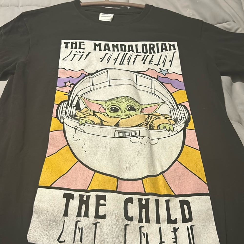 Mandalorian Black T-shirt size SP
